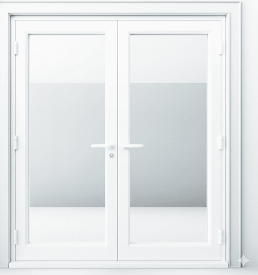 60x96 Custom Energy Efficient Aluminum French Door
