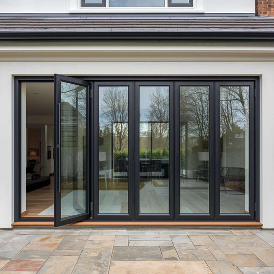 240x96 Custom Energy Efficient Aluminum Bifold Door