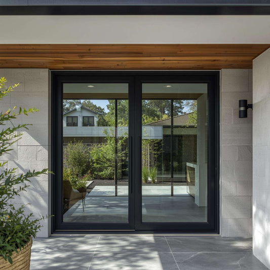72"x96" Custom Energy Efficient Aluminum Sliding Doors
