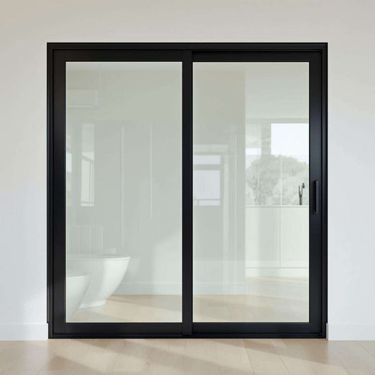 60"x80" Custom Energy Efficient Aluminum Sliding Doors