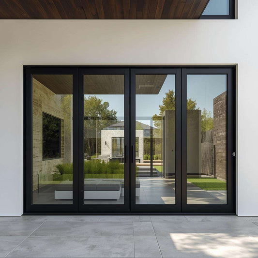 192"x80" Custom Energy-Efficient Aluminum Sliding Doors