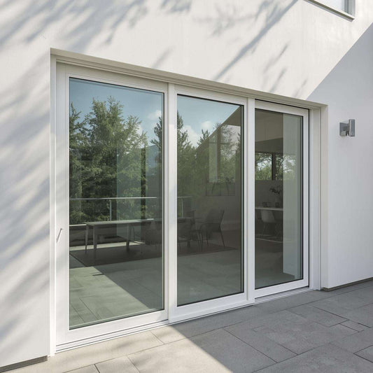 192"x96" Custom Energy-Efficient Aluminum Sliding Doors