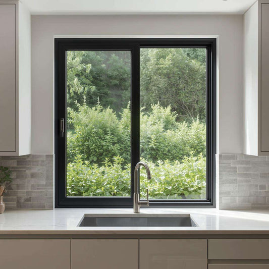 42"x36" Custom Energy-Efficient Aluminum Sliding Window
