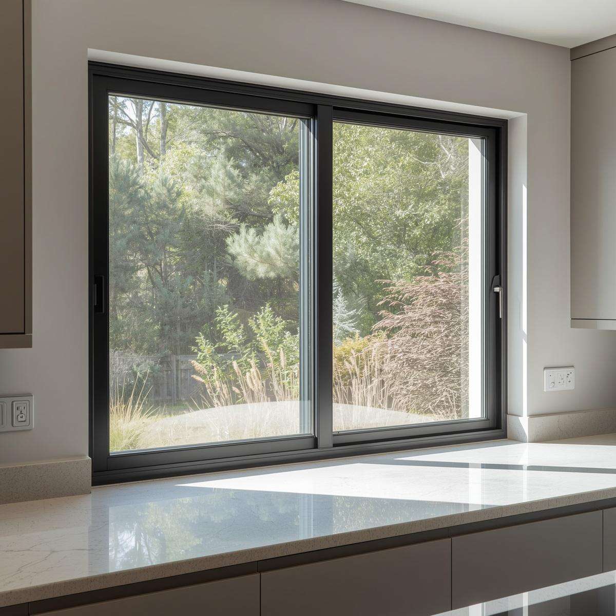 36"x42" Aluminum Sliding Window
