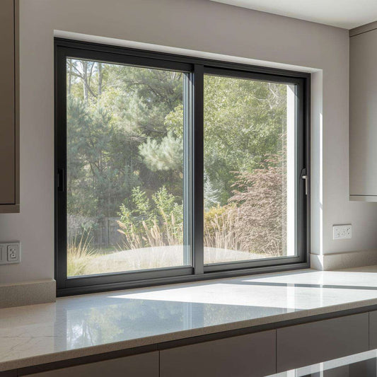 60"x60" Custom Energy-Efficient Aluminum Sliding Window