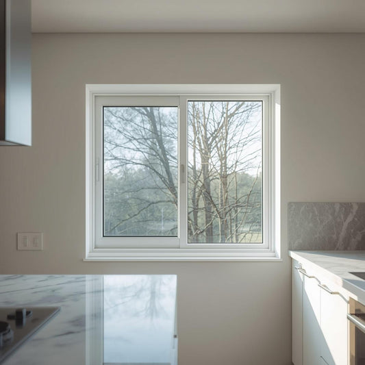 60"x42" Aluminum Sliding Window