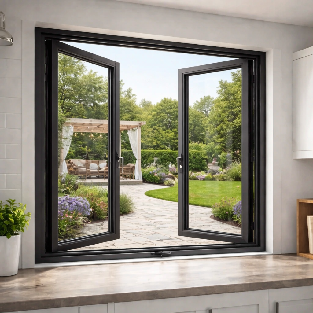  Aluminum Casement Window - Five Stars Doors Modern Energy Efficient Design