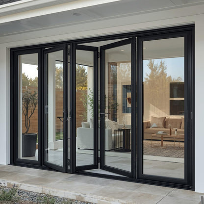 144x96 Custom Energy-Efficient Aluminum Bifold Door