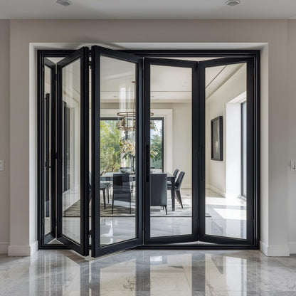 144x96 Custom Energy-Efficient Aluminum Bifold Door