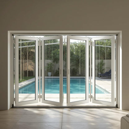 144x96 Custom Energy-Efficient Aluminum Bifold Door