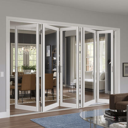 144x80 Custom Energy Efficient Aluminum Bifold Door