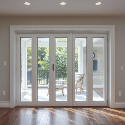 144x80 Custom Energy Efficient Aluminum Bifold Door