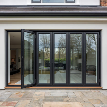 144x80 Custom Energy Efficient Aluminum Bifold Door