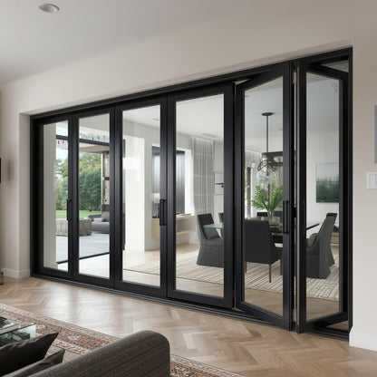 240x80 Custom Energy Efficient Aluminum Bifold Door