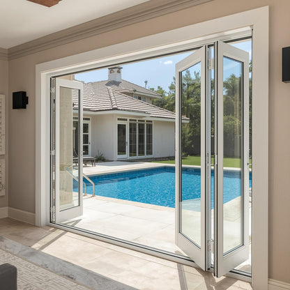 120x96 Custom Energy Efficient Aluminum Bifold Door