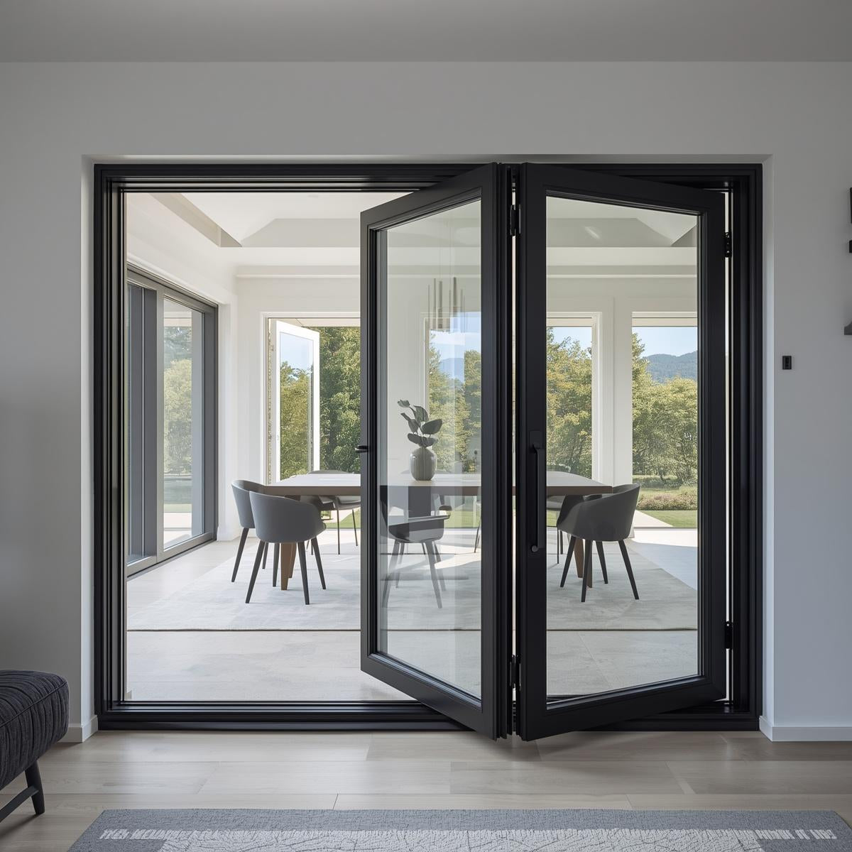 72x80 Custom Energy Efficient Aluminum Bifold Door