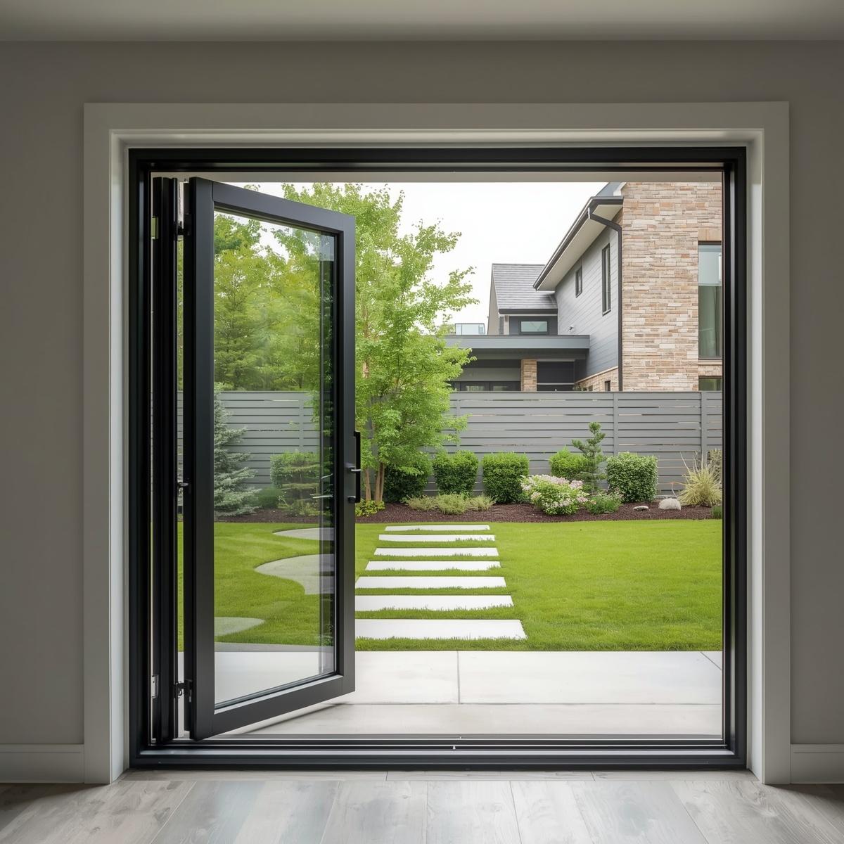 72x80 Custom Energy Efficient Aluminum Bifold Door