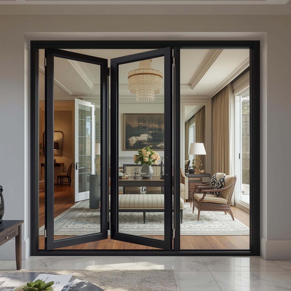 120x96 Custom Energy Efficient Aluminum Bifold Door