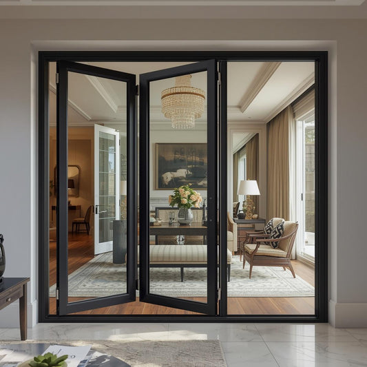 120x96 Custom Energy Efficient Aluminum Bifold Door