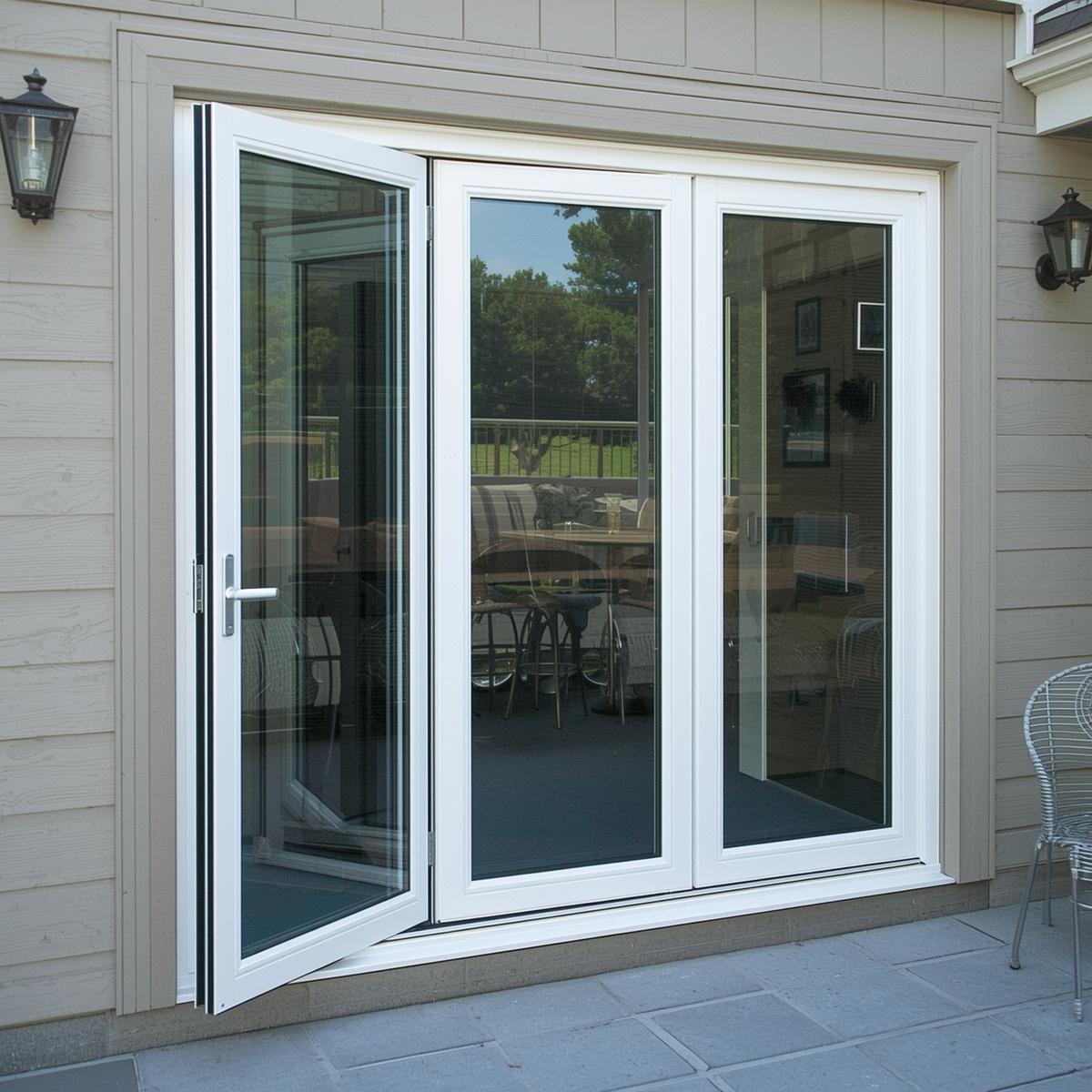 120x96 Custom Energy Efficient Aluminum Bifold Door