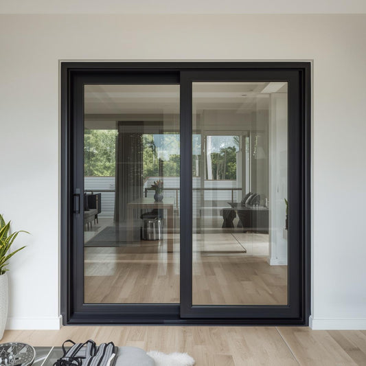 60"x80" Custom Energy Efficient Aluminum Sliding Doors