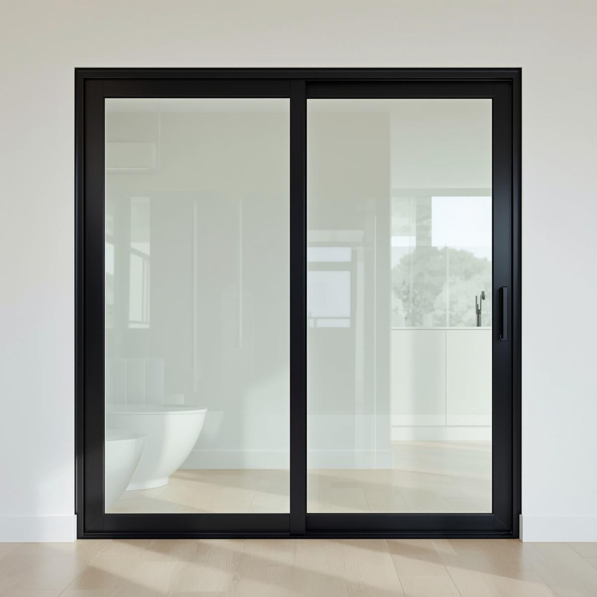 96"x96" Custom Energy Efficient Aluminum Sliding Doors