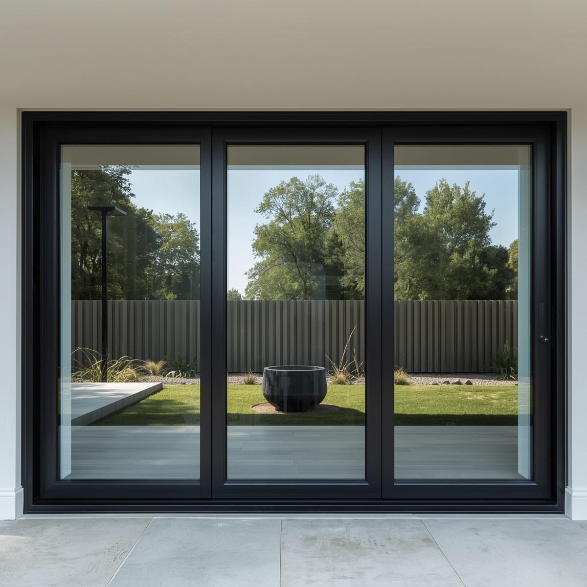 192"x96" Custom Energy-Efficient Aluminum Sliding Doors