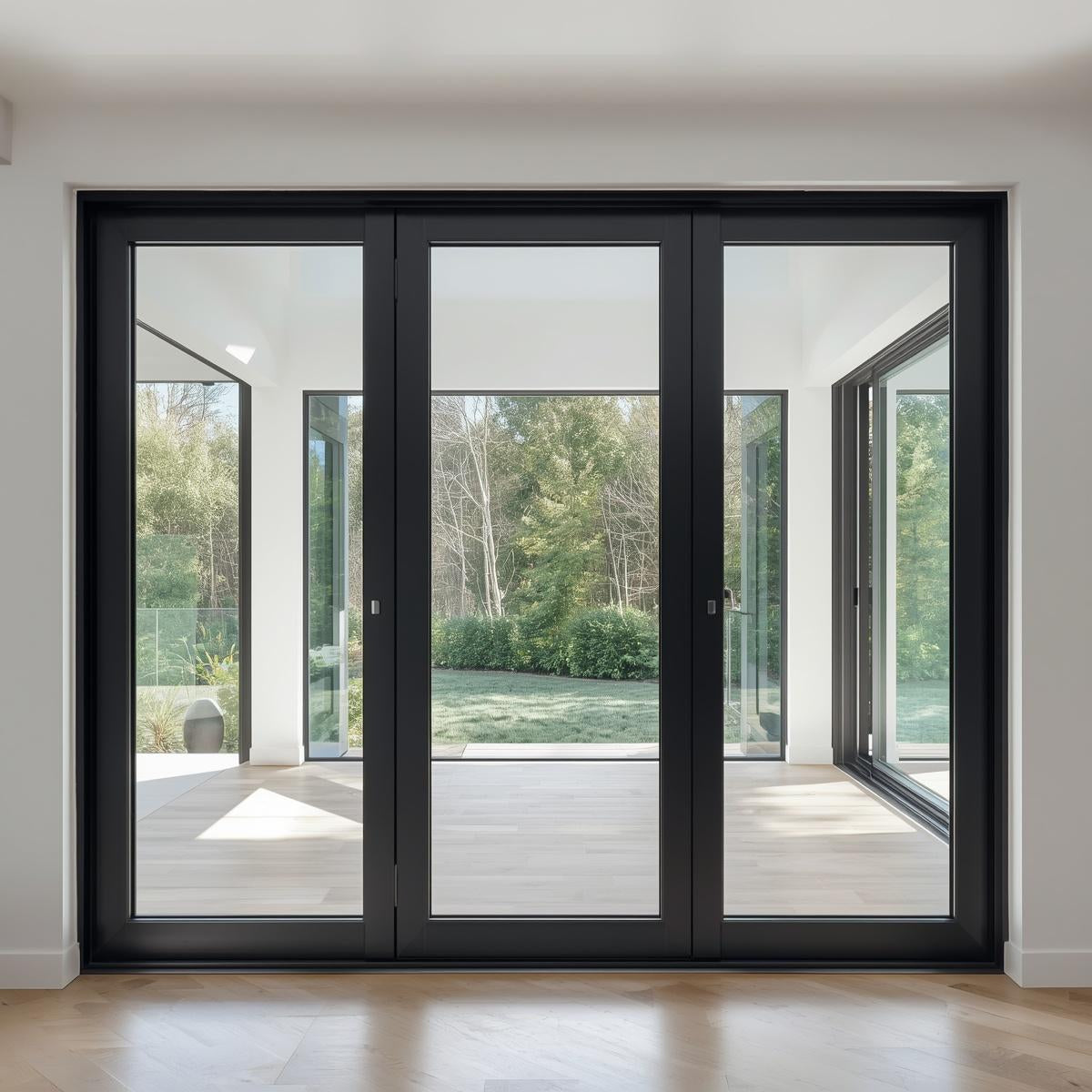 120"x96" Custom Energy Efficient Aluminum Sliding Doors