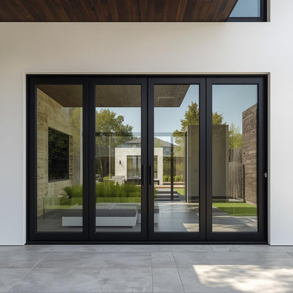 192"x80" Custom Energy-Efficient Aluminum Sliding Doors