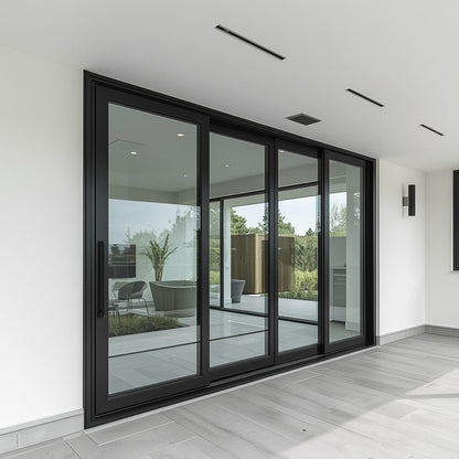192"x80" Custom Energy-Efficient Aluminum Sliding Doors