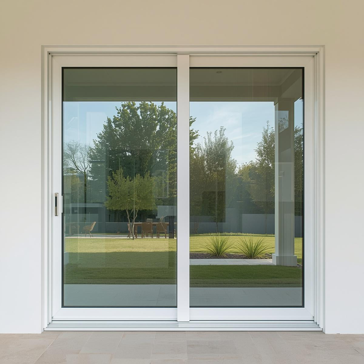 96"x96" Custom Energy Efficient Aluminum Sliding Doors