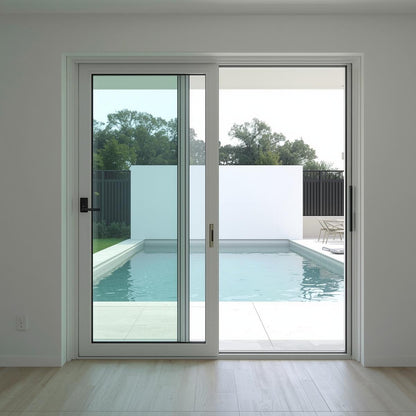96"x96" Custom Energy Efficient Aluminum Sliding Doors