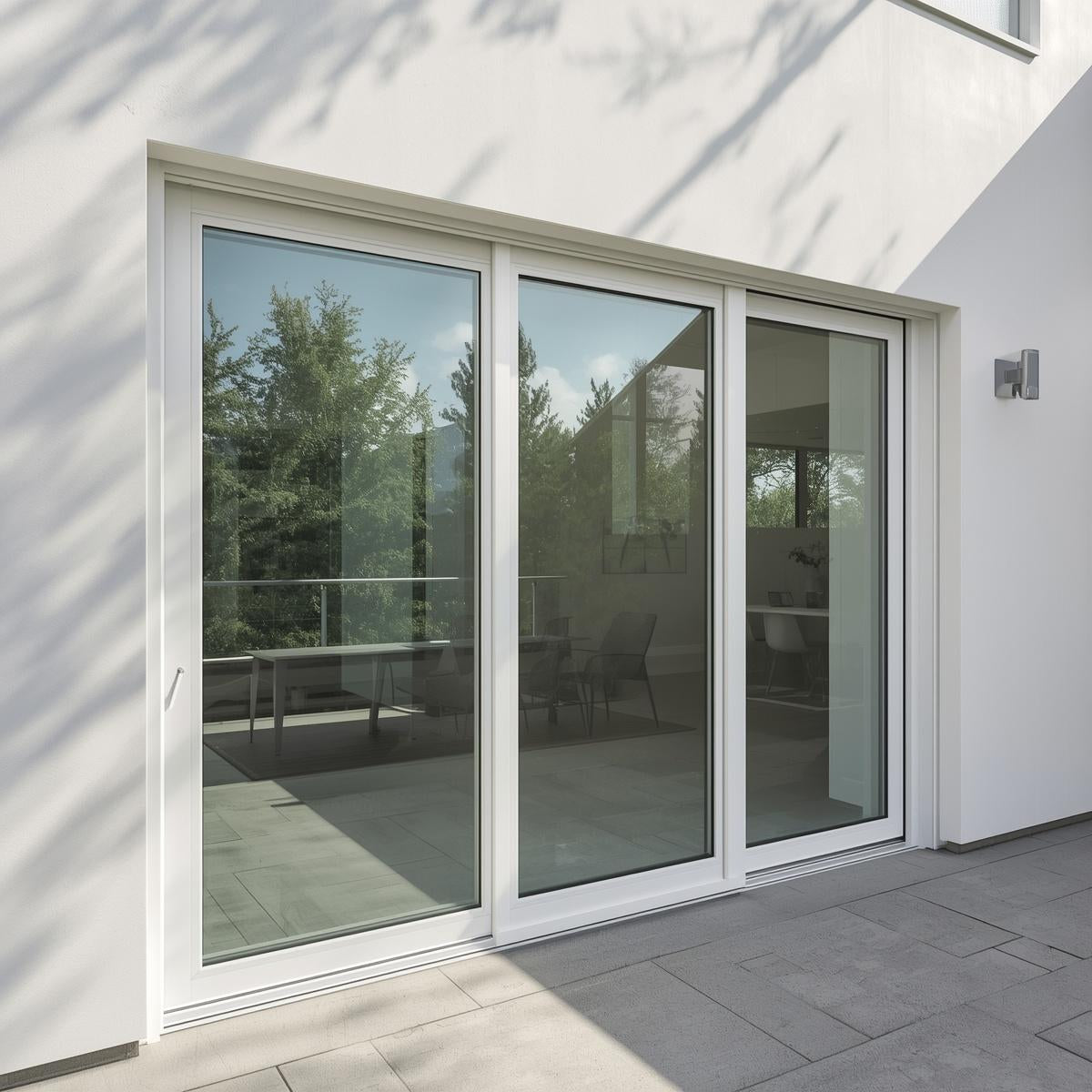 192"x80" Custom Energy-Efficient Aluminum Sliding Doors