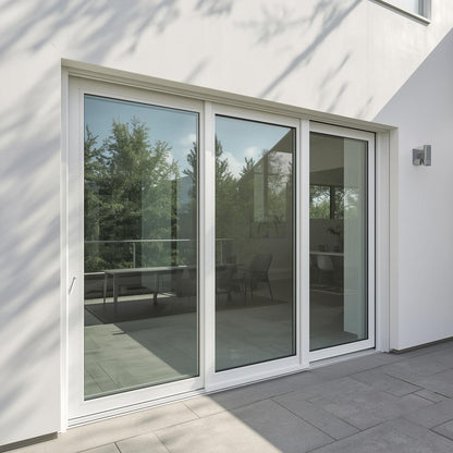 192"x80" Custom Energy-Efficient Aluminum Sliding Doors
