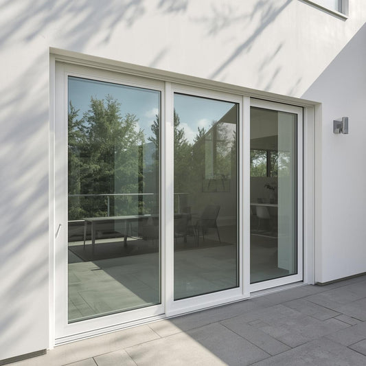 192"x96" Custom Energy-Efficient Aluminum Sliding Doors