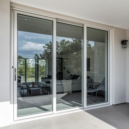 120"x96" Custom Energy Efficient Aluminum Sliding Doors