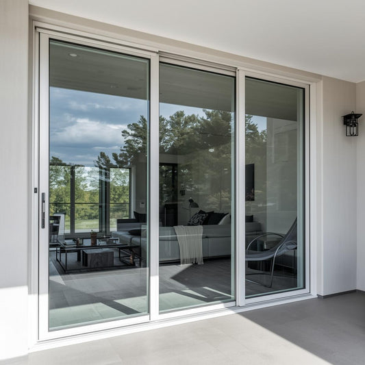 144"x80" Custom Energy Efficient Aluminum Sliding Doors