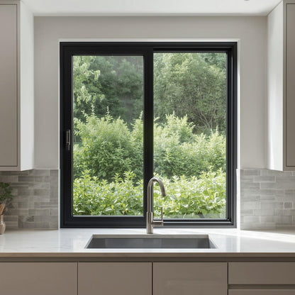 36"x36" Custom Energy-Efficient Aluminum Sliding Window