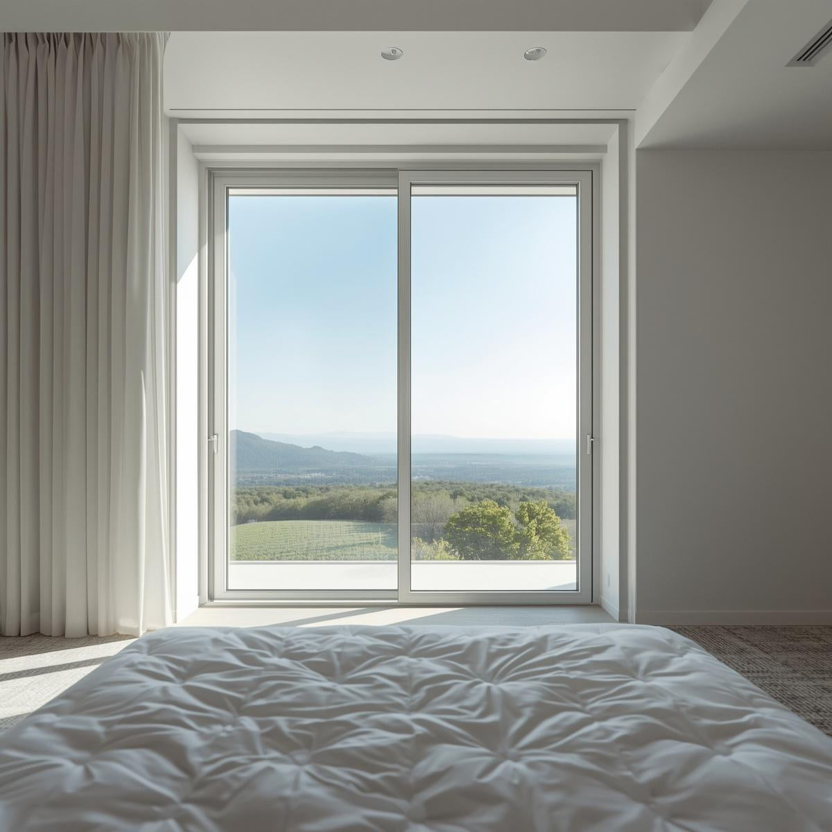 36"x36" Custom Energy-Efficient Aluminum Sliding Window