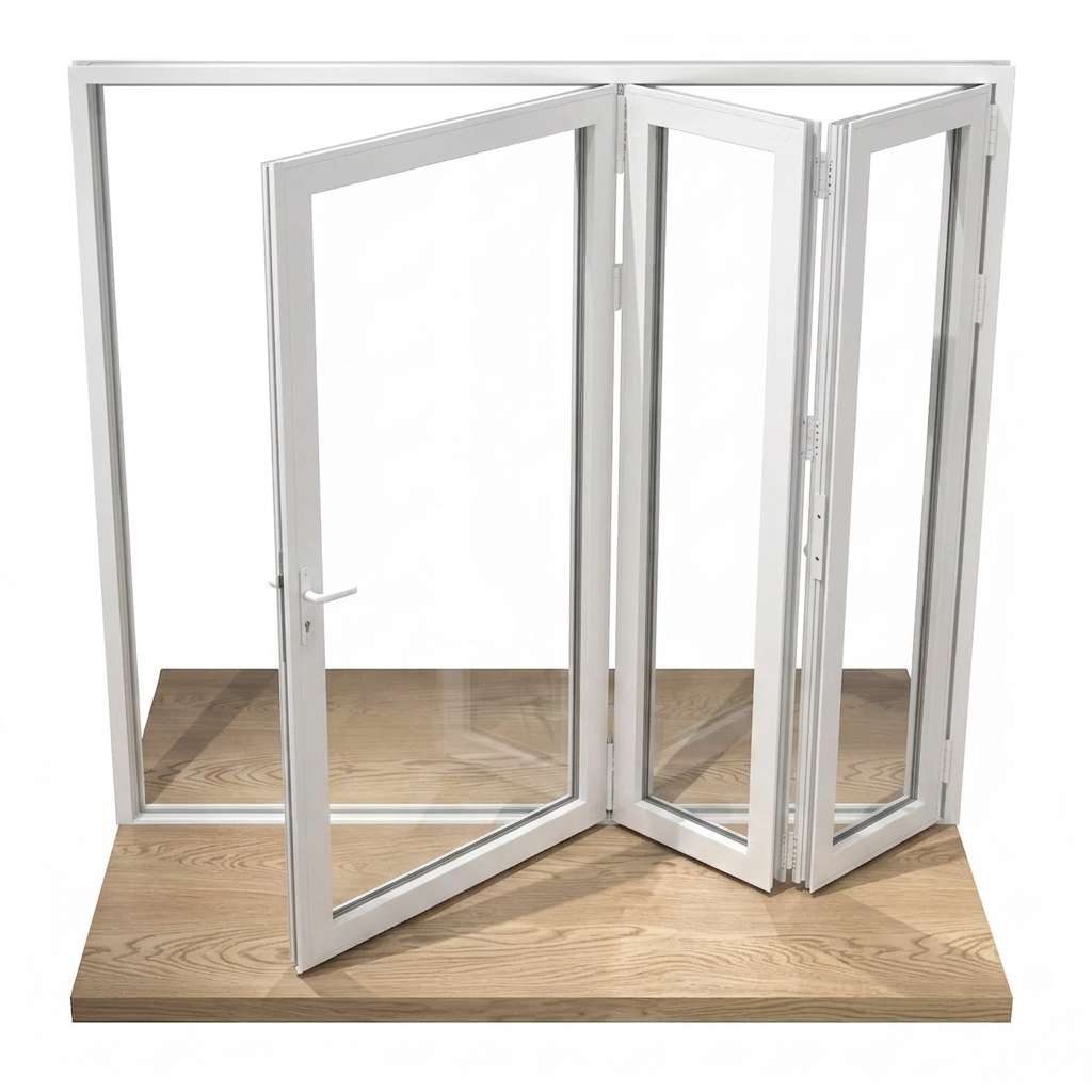 72x80 Custom Energy Efficient Aluminum Bifold Door