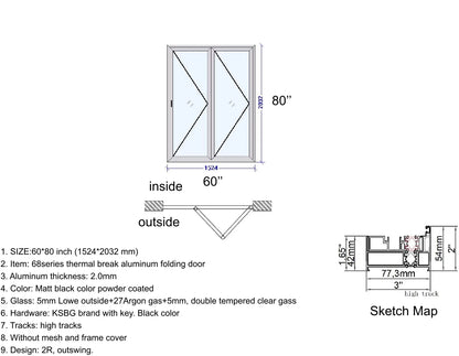 Door – Five Stars Doors -60x80