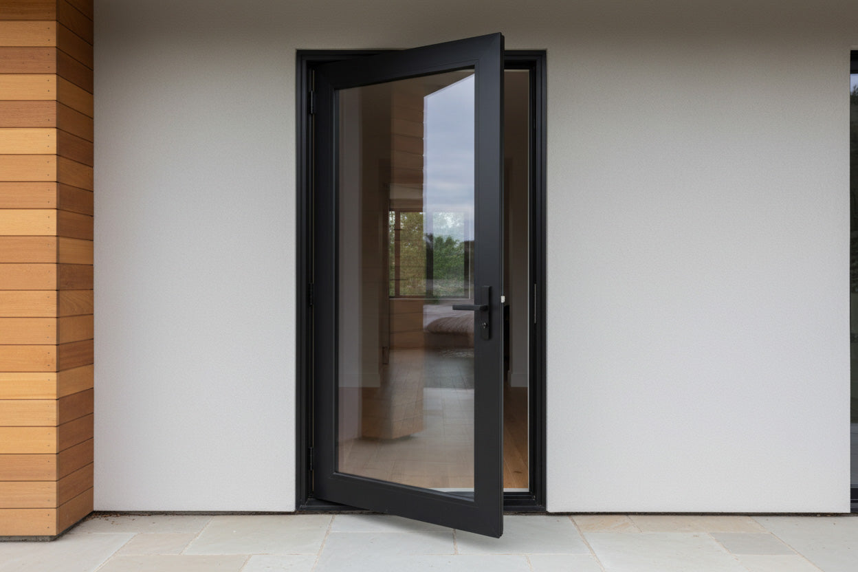 32"x80" Custom Energy-Efficient Aluminum French Door