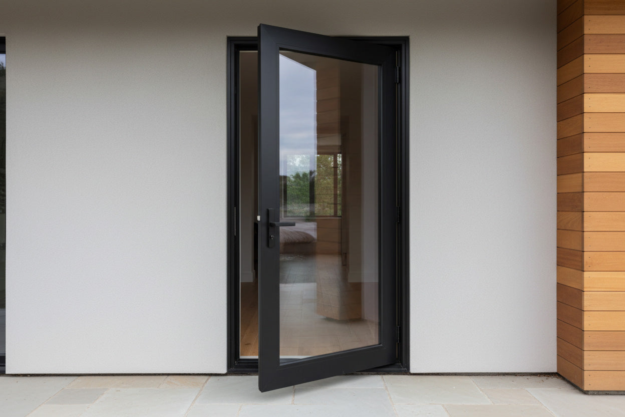 42"x80" Custom Energy-Efficient Aluminum French Door