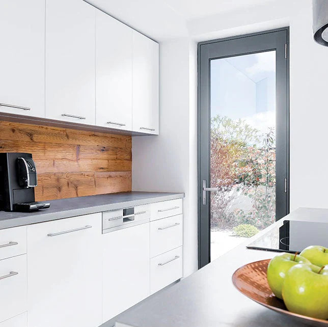 72"x80" Custom Energy-Efficient Aluminum French Door Hardware > Building Materials > Doors > Home Doors Aluminum Black